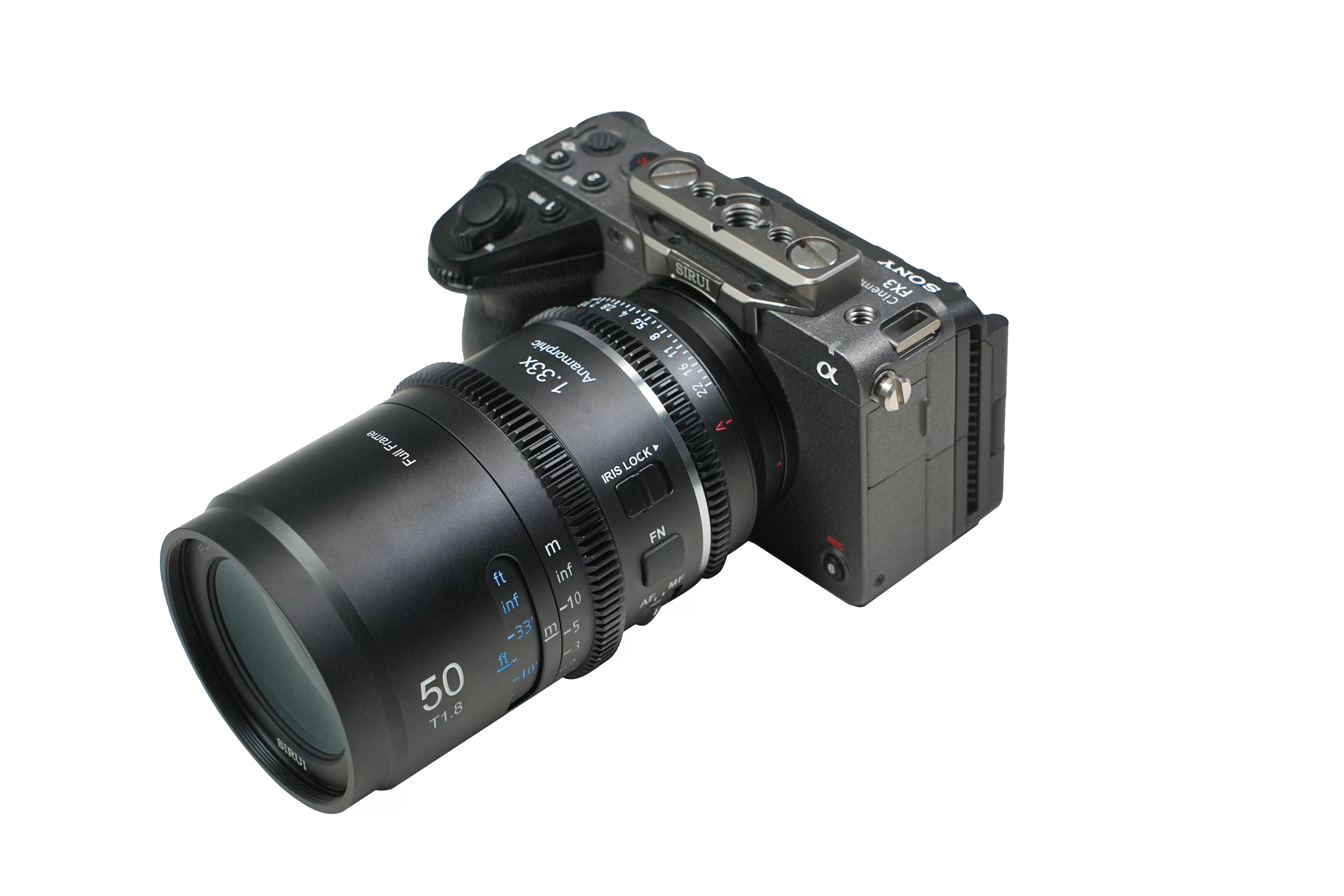 Ống kính Sirui Anamorphic Astra 50mm T1.8 autofocus - Tỷ lệ nén 1.3x for Sony E, Nikon Z, L-mount (full-frame)