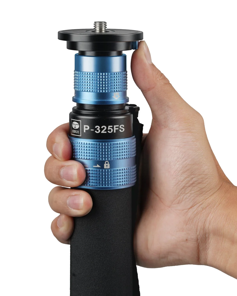 Chân đơn Monopod Sirui P-325FS + ballhead VA-5