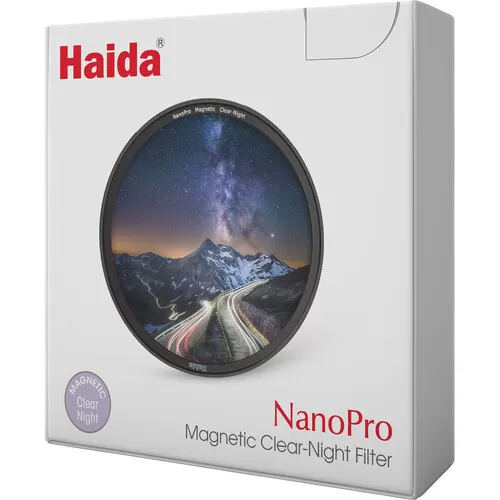 Filter Haida NanoPro Magnetic Clear Night (Size: 52mm, 55mm, 58mm, 62mm, 67mm, 72mm, 77mm, 82mm, 95mm)