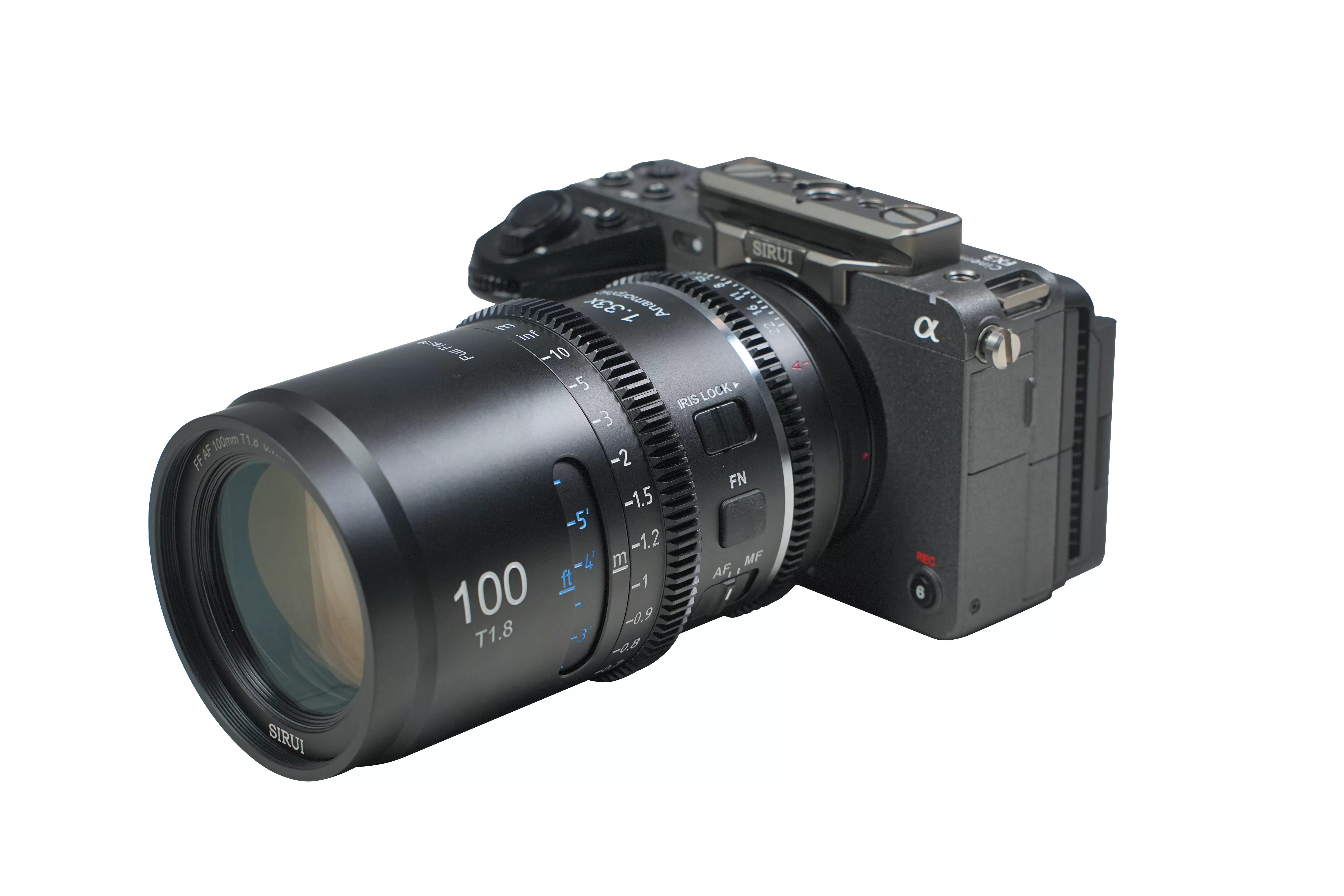 Ống kính Sirui Anamorphic Astra 100mm T1.8 autofocus - Tỷ lệ nén 1.3x for Sony E, Nikon Z, L-mount (full-frame)