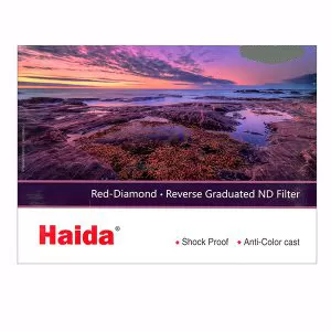 Filter GND0.9 (100x150mm) Hard-Edge Reverse-Graduated Haida Red Diamond - M10 system