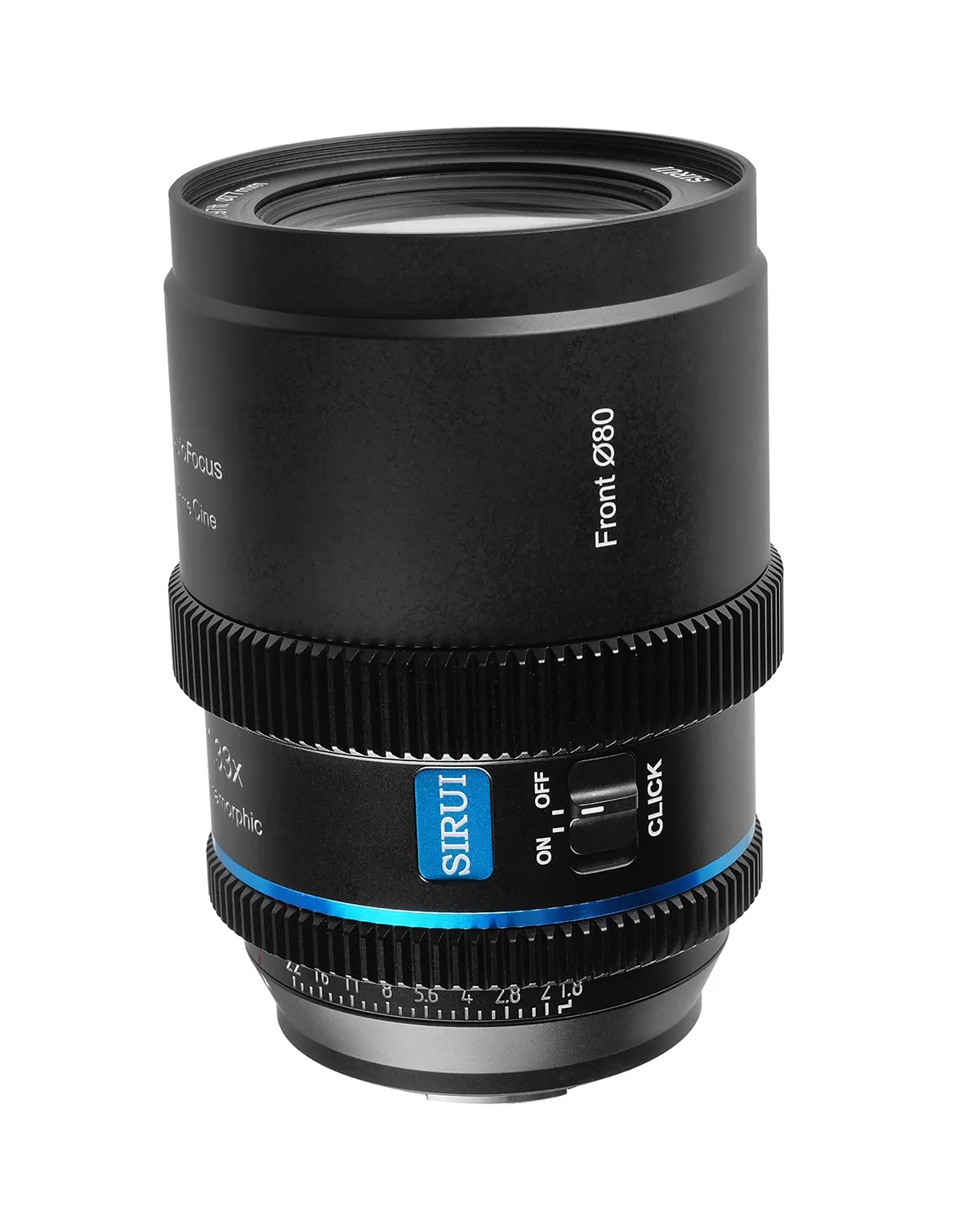 Ống kính Anamorphic Sirui 40mm T1.8 for Sony E, Fuji X, Nikon Z, M4/3, L-mount (1.33X - Super 35 autofocus)