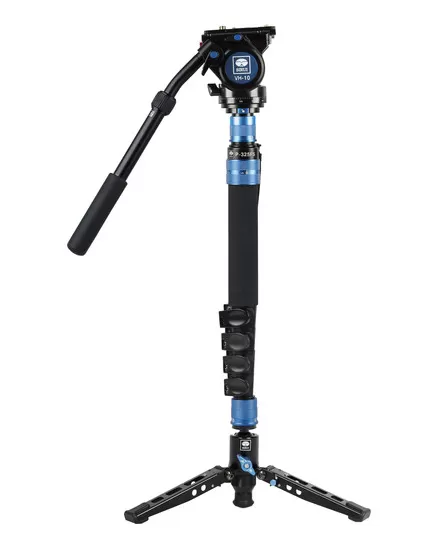 Chân đơn Monopod Carbon Sirui P-325FS + ballhead VH-10