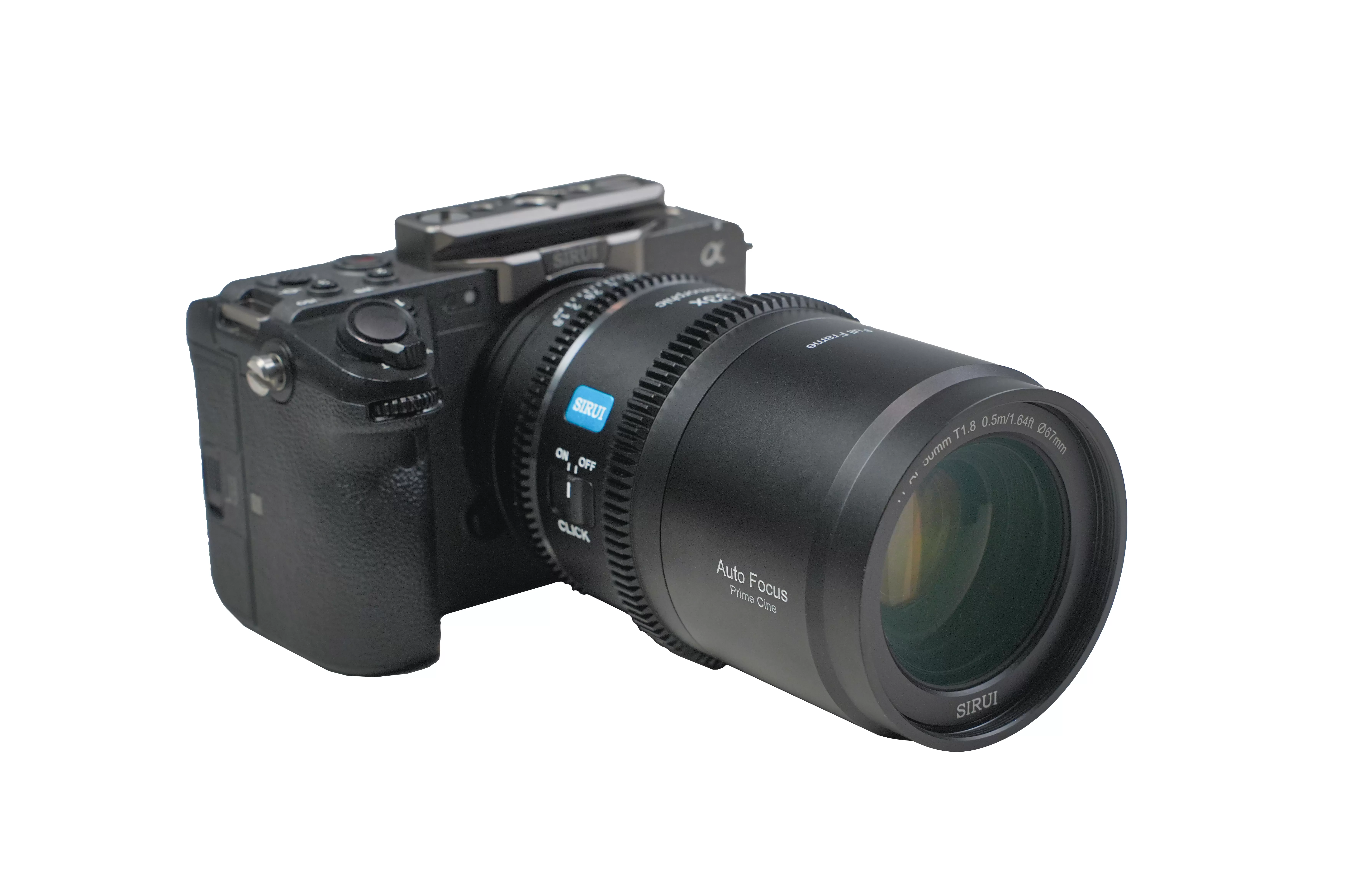 Ống kính Sirui Anamorphic Astra 50mm T1.8 autofocus - Tỷ lệ nén 1.3x for Sony E, Nikon Z, L-mount (full-frame)