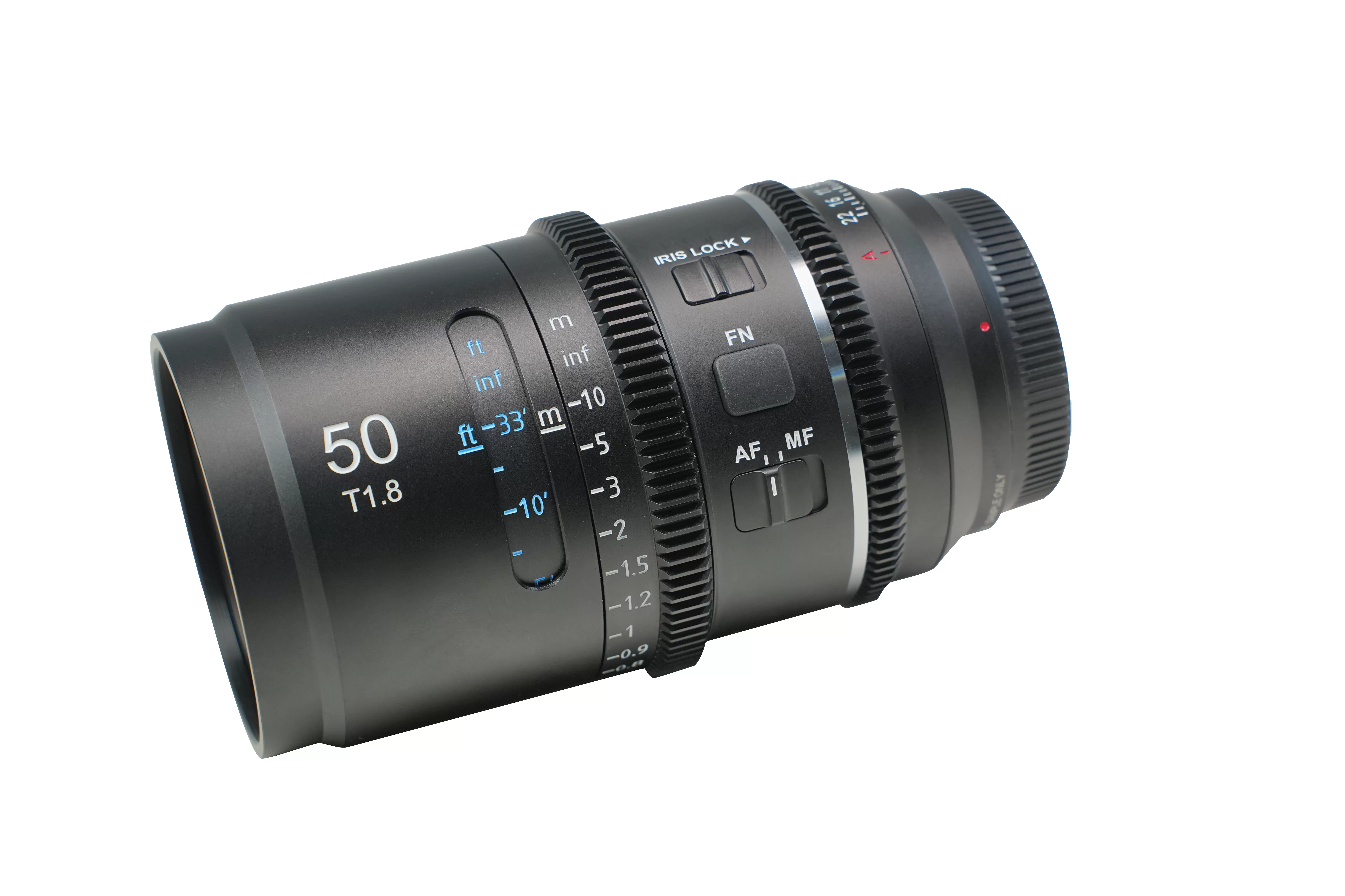 Ống kính Sirui Anamorphic Astra 50mm T1.8 autofocus - Tỷ lệ nén 1.3x for Sony E, Nikon Z, L-mount (full-frame)