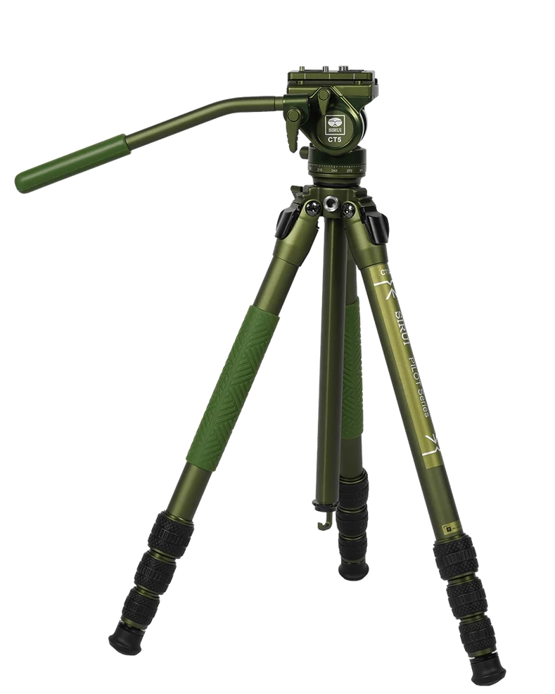 Chân máy quay Sirui Pilot GT04 + video fluid head CT04