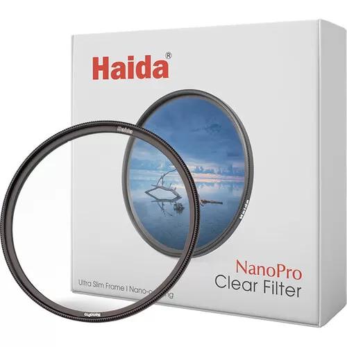 UV Haida NanoPro Clear filter (46mm/ 49mm/ 52mm/ 55mm/ 58mm/ 62mm/ 67mm/ 72mm/ 77mm/ 82mm/ 86mm/ 95mm/ 105mm) - HD3290