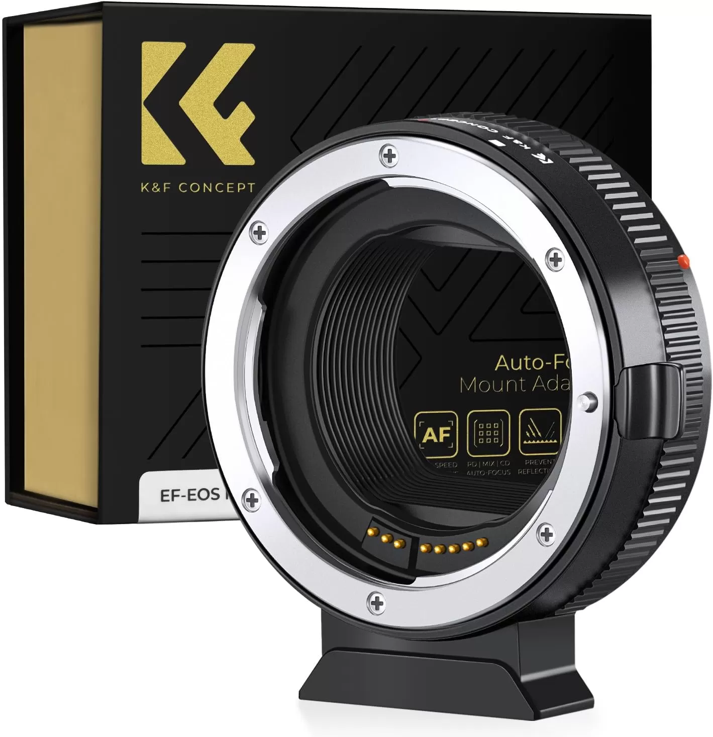 Adapter EF-EOS R II (EF-RF ii) K&F Concept Auto Focus