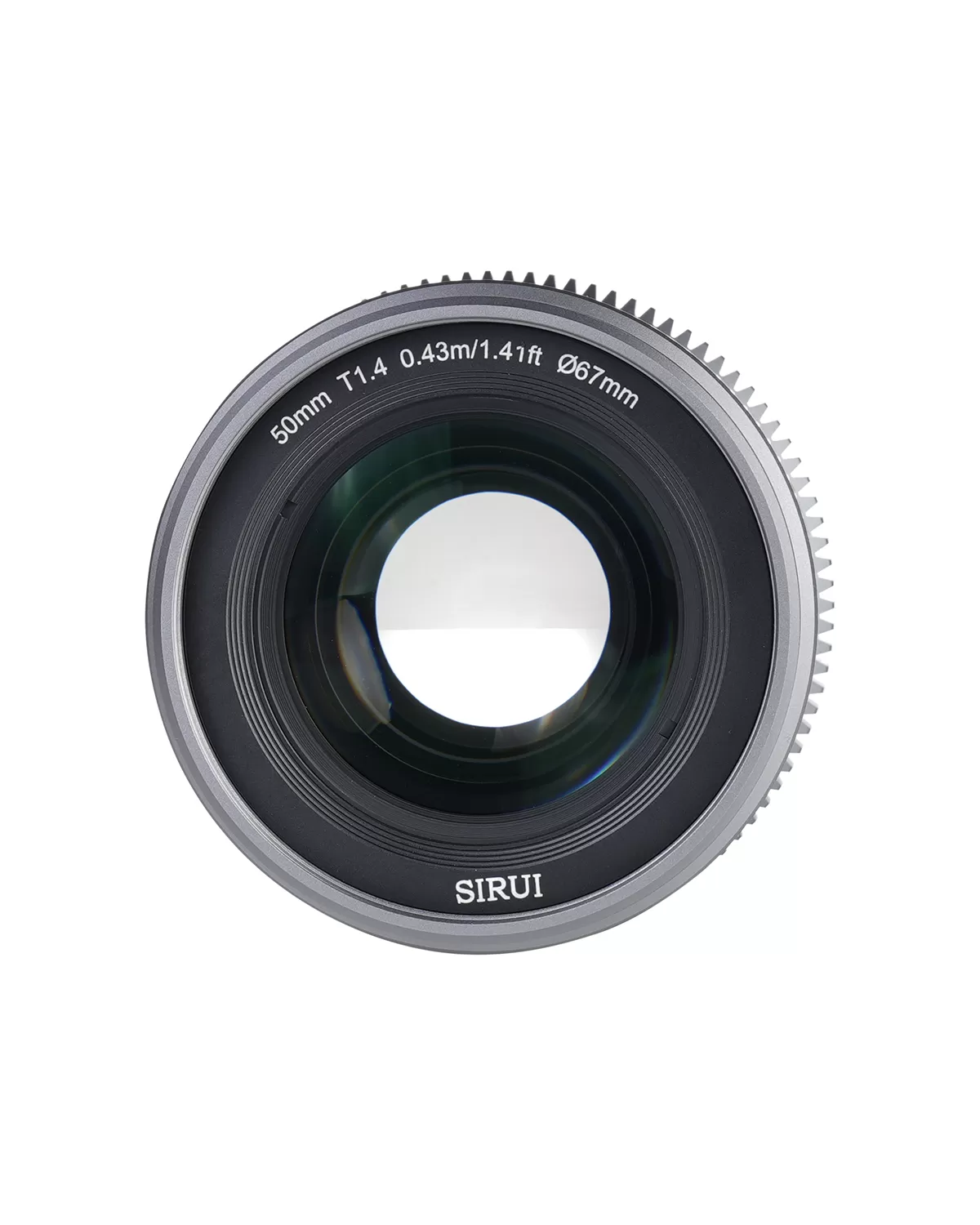 Lens Sirui Vision Prime (VP-1) 50mm T1.4 for Sony E, Canon RF, Nikon Z, Lumix L (full-frame) - Cine lens VP1 series