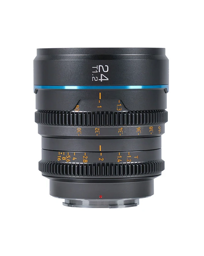 Ống kính Cine SIRUI Night Walker 24mm T1.2  cho M4:3, Fuji XF, Canon RF, Sony E, Leica SL, Lumix S, Sigma