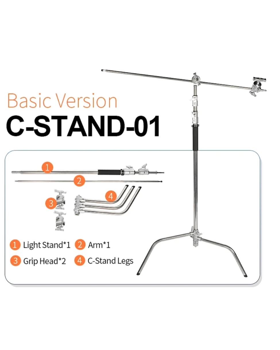 Chân đèn studio Sirui C‑Stand