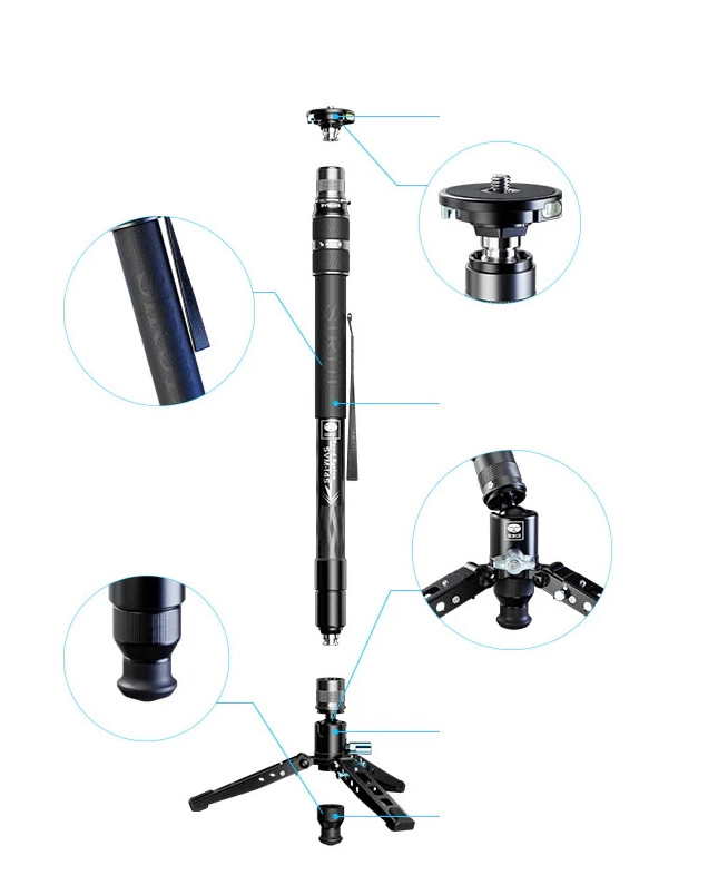 Chân đơn Monopod SIRUI SVM-145