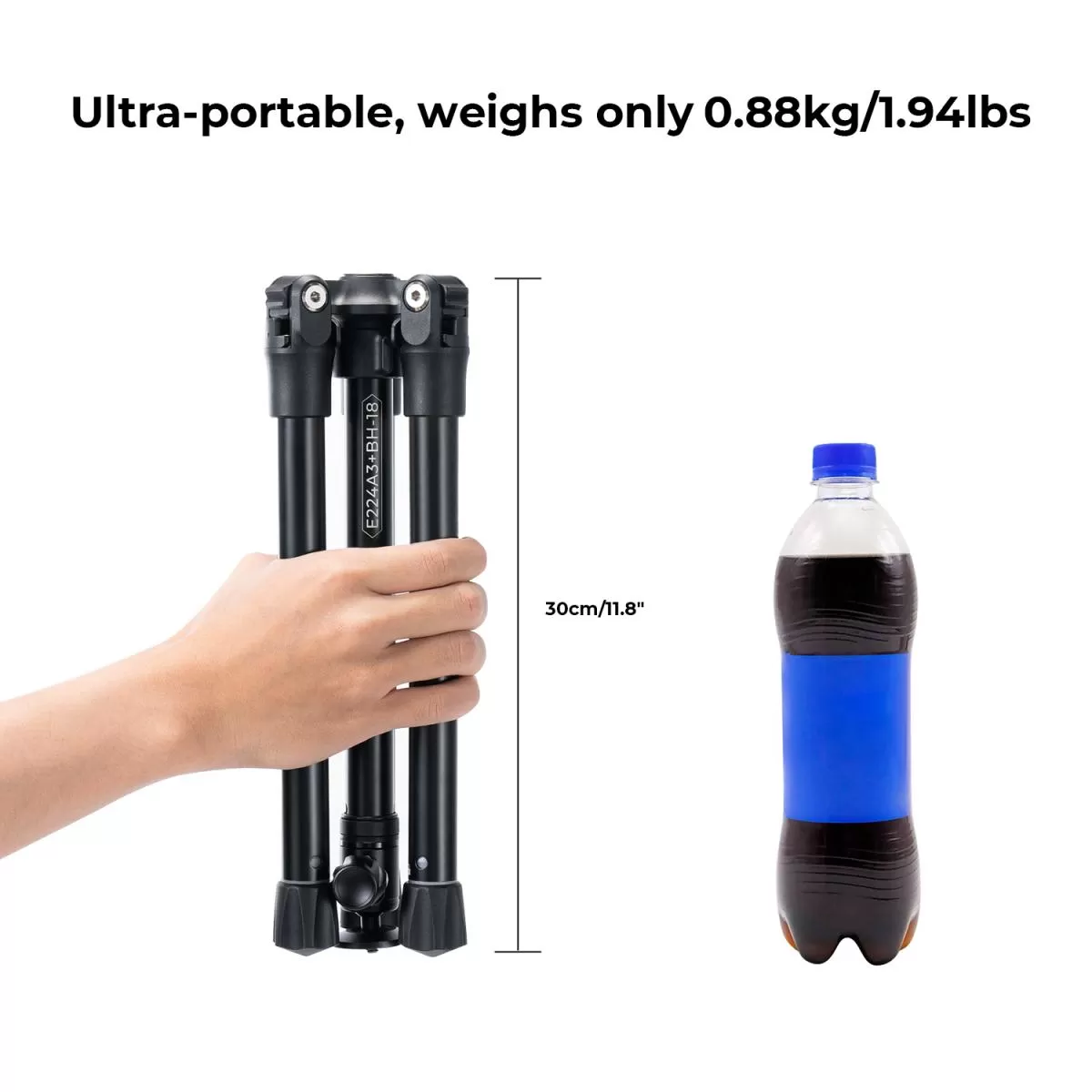 Chân máy ảnh, điện thoại K&F Concept 1.7m 2in1 kèm điều khiển cho điện thoại - KF09.120V2