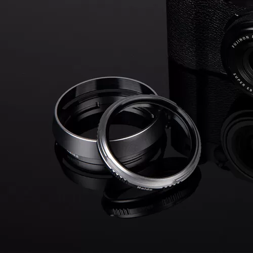 Lens Hood Haida cho máy ảnh FUJIFILM X100 series (màu Bạc) - HD4786