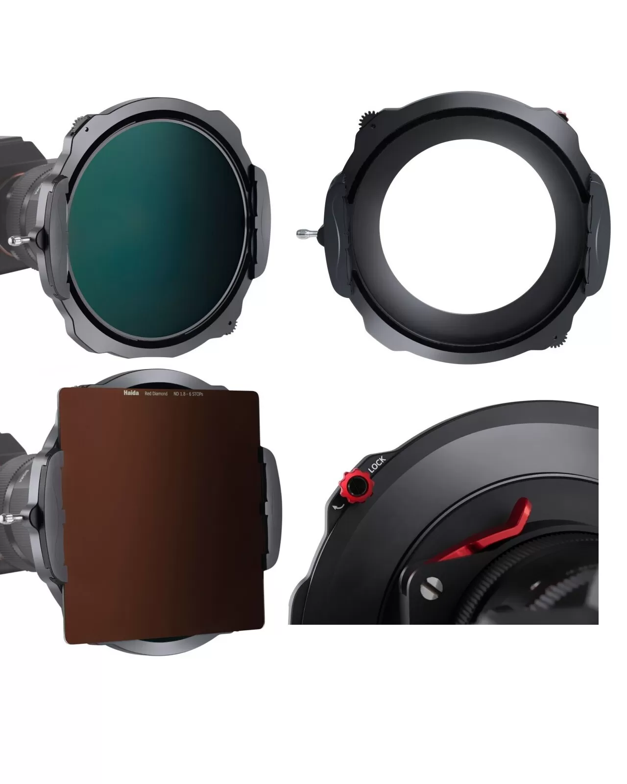 Bộ giá đỡ kính lọc Haida holder M15 for Sigma 12-24mm F2.8 Art (L mount) - HD4559