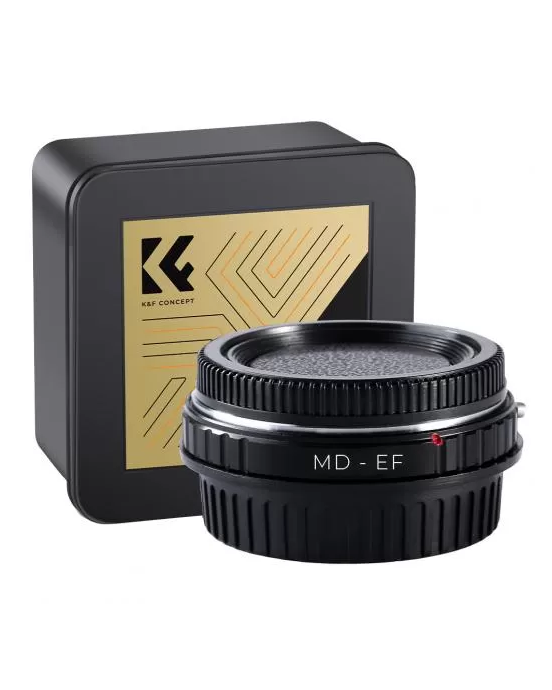 Ngàm chuyển đổi MD-EOS - K&F Concept (ống kính Minolta MD dùng cho máy Canon EF) - KF06.083