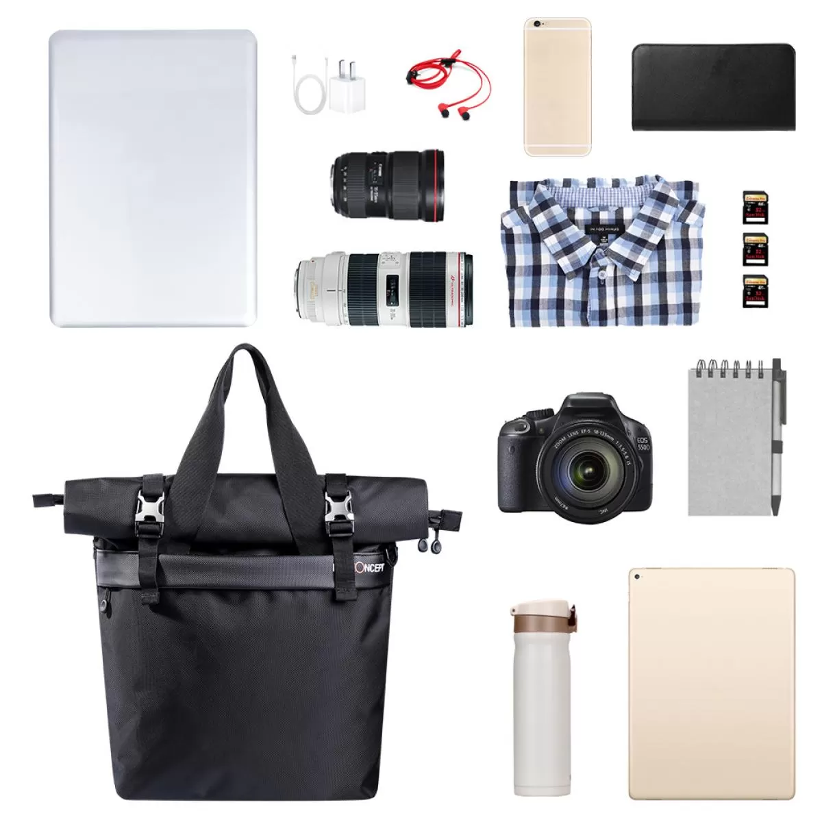 Túi máy ảnh thời trang K&F Free Man cao cấp - KF13.088