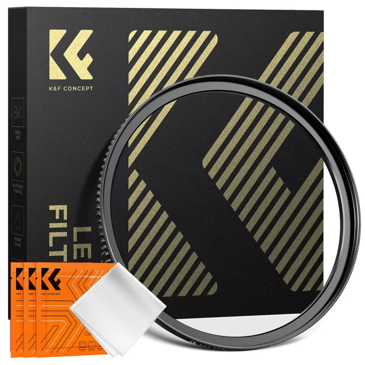 Step ring (Up)/ vòng chuyển size filter K&F (Đồng thau) - KF05.314