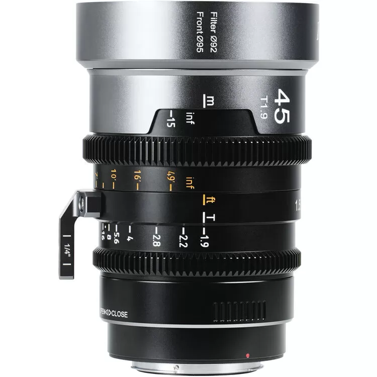 Ống kính Cine Anamorphic Sirui IronStar 45mm T1.9 Full Frame – 1.5x, PL/EF, Cinema Lens chuyên nghiệp