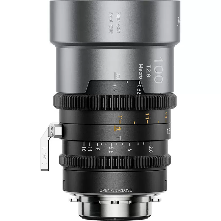 Ống kính cine anamorphic Sirui IronStar 100mm T1.9 Full Frame – 1.5x, PL/EF, Cinema Lens chuyên nghiệp