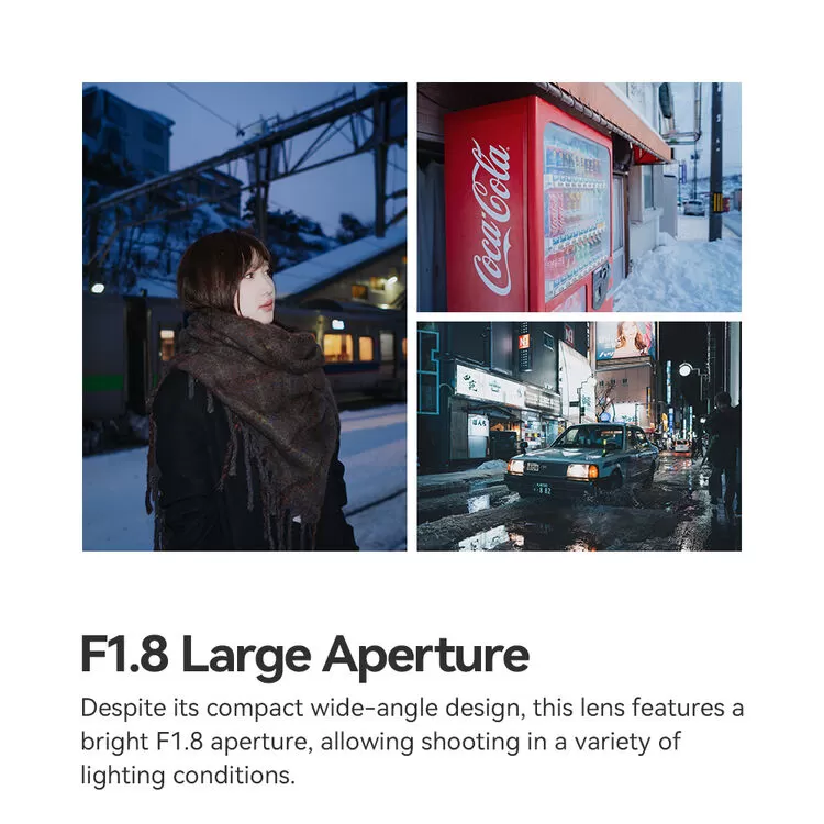 Óng kính TTArtisan 17mm F1.8 AF Air dành cho Sony và Fuji (APS-C)