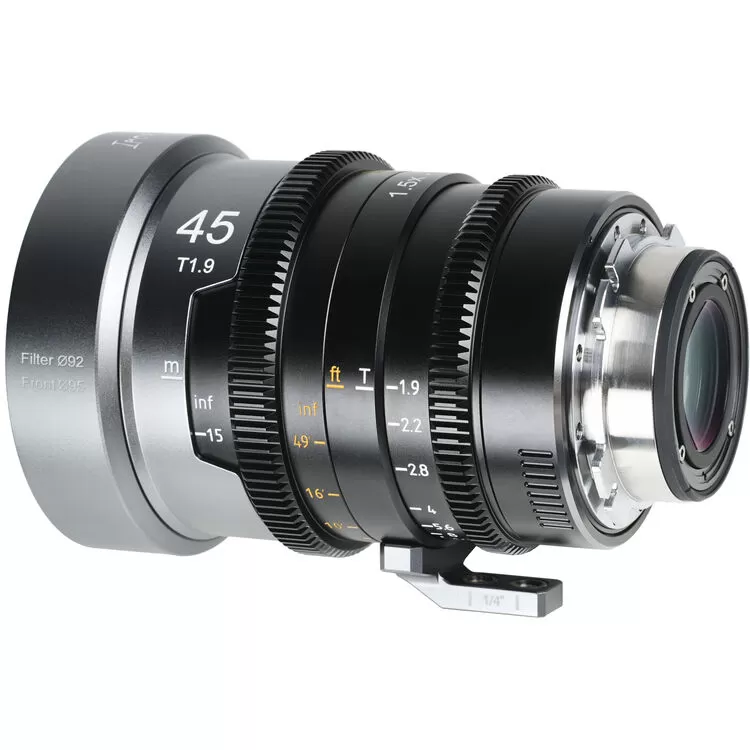Ống kính Cine Anamorphic Sirui IronStar 45mm T1.9 Full Frame – 1.5x, PL/EF, Cinema Lens chuyên nghiệp