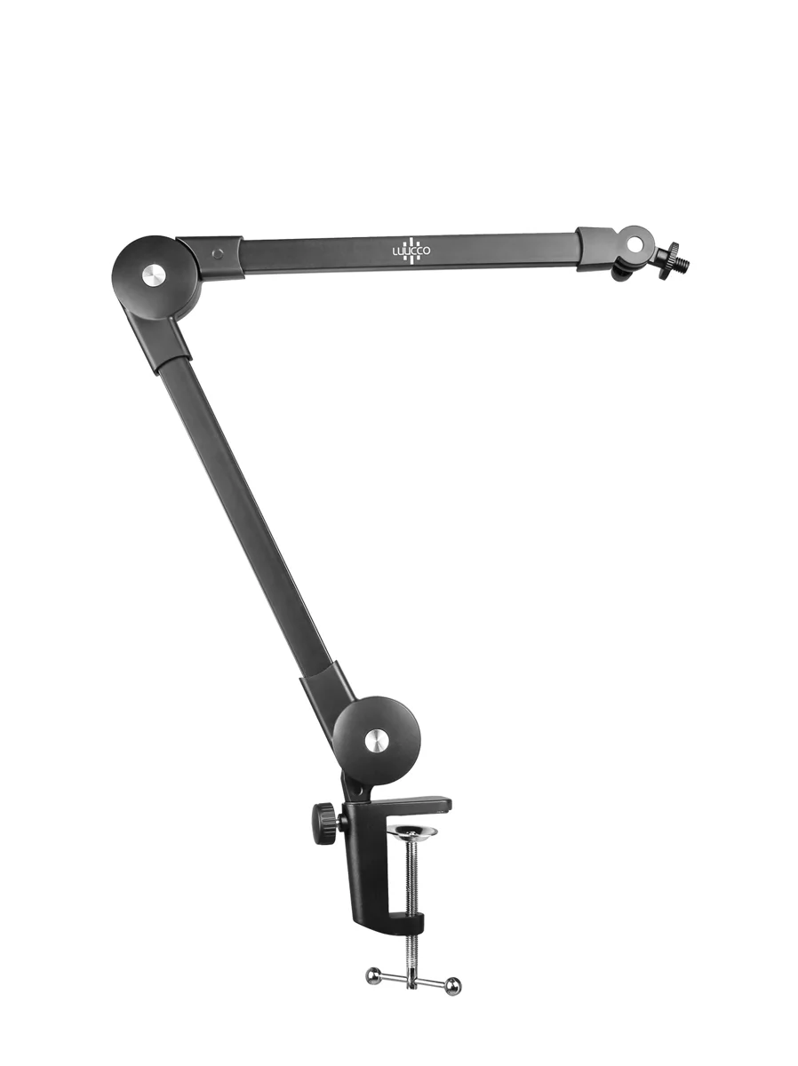 Cần gắn micro Luucco ARM1 hai đoạn, kẹp bàn, tải 700g