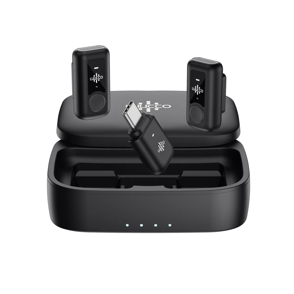 Micro cài áo không dây Luucco Link2 (USB-C) hai kênh, 6g, 4 màu