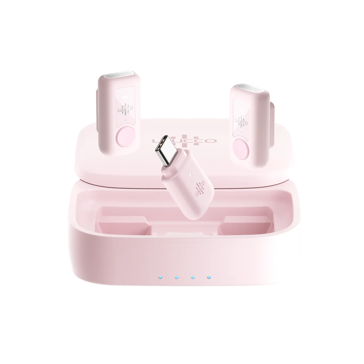 Micro cài áo không dây Luucco Link2 (USB-C) hai kênh, 4 màu