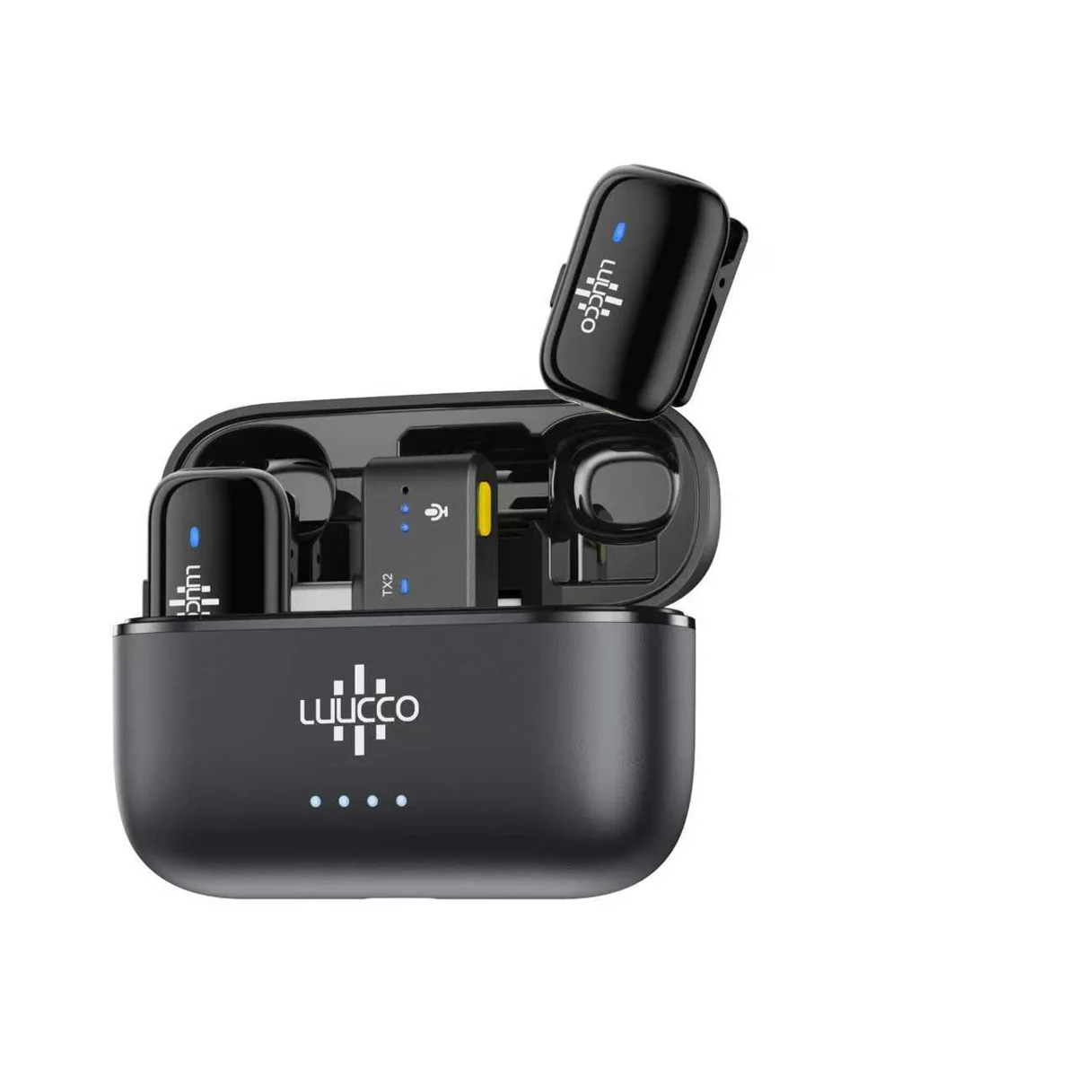Micro cài áo không dây Luucco MiniPods K1 và K2 (USB-C, Lightning), 6g, nhiều màu