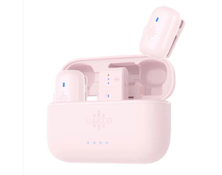 Micro cài áo không dây Luucco MiniPods K1 (USB-C), 1 phát 1 thu, siêu nhẹ (6gram), 4 màu