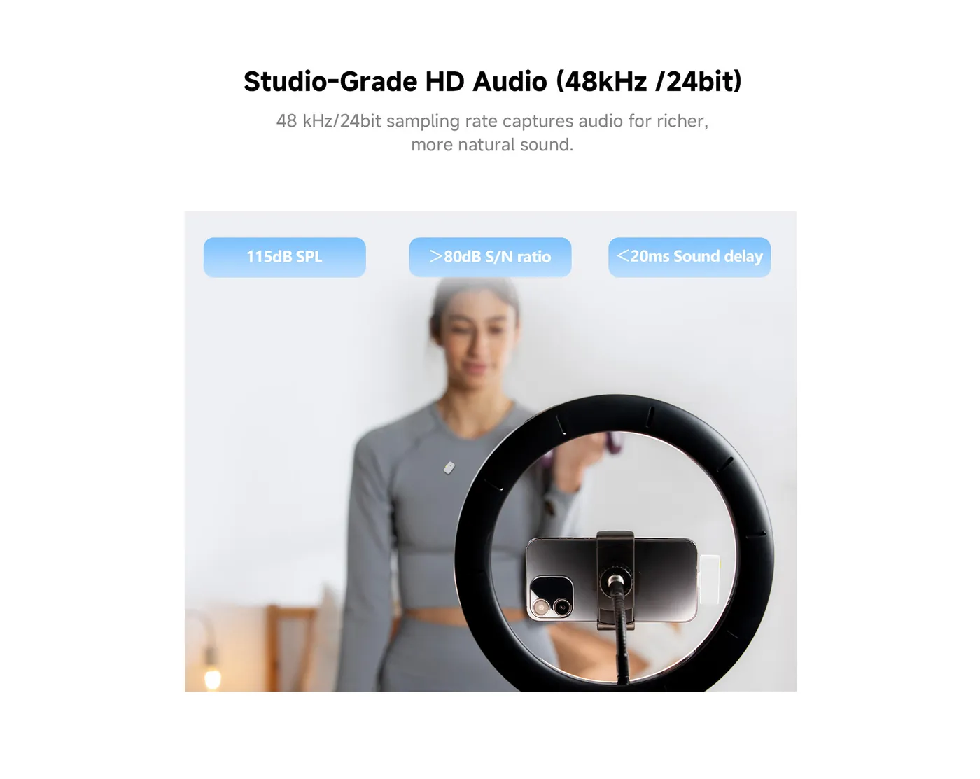 Luucco MiniPods K1 USB-C - h&igrave;nh m&ocirc; tả 5